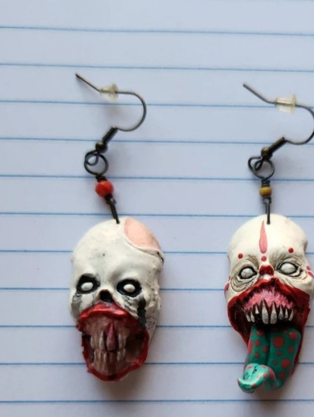Zombie Dangle Earrings